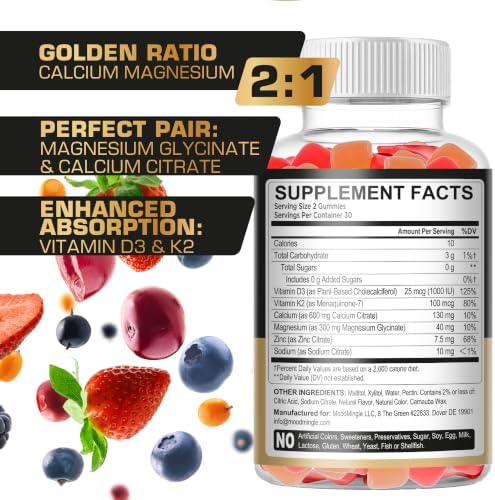 Calcium Magnesium Zinc Gummies photo 4