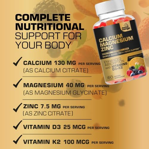 Calcium Magnesium Zinc Gummies photo 5
