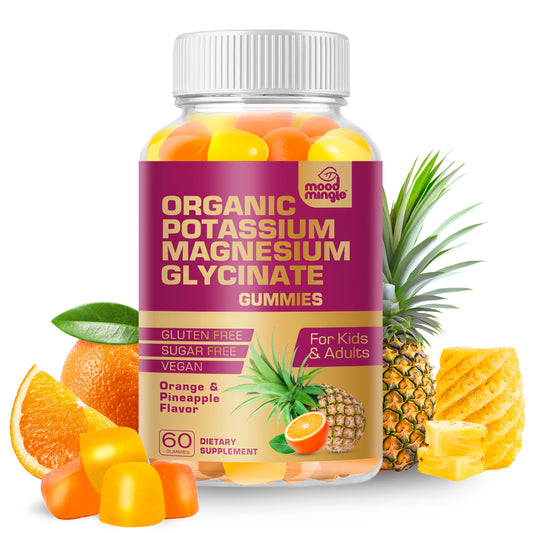 MoodMingle Potassium Magnesium Glycinate Gummies