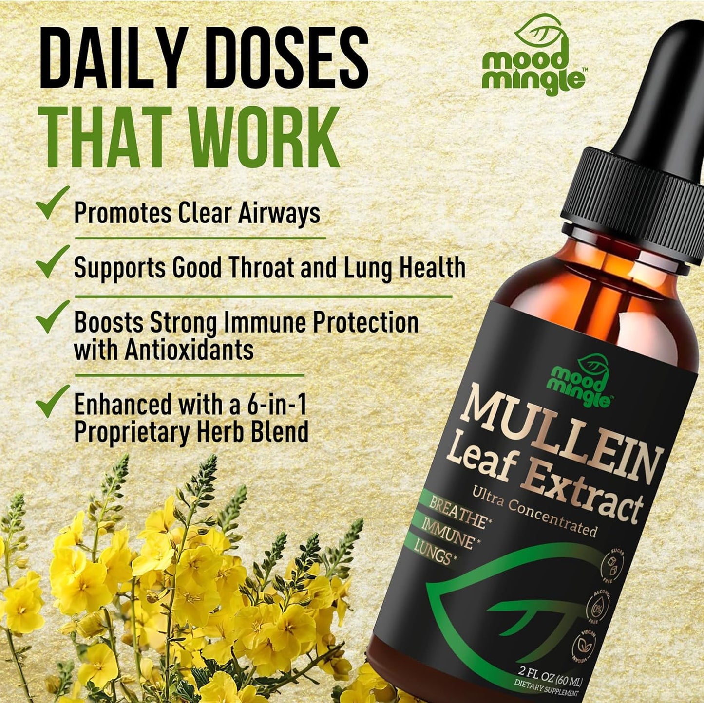 MoodMingle Mullein Leaf Extract
