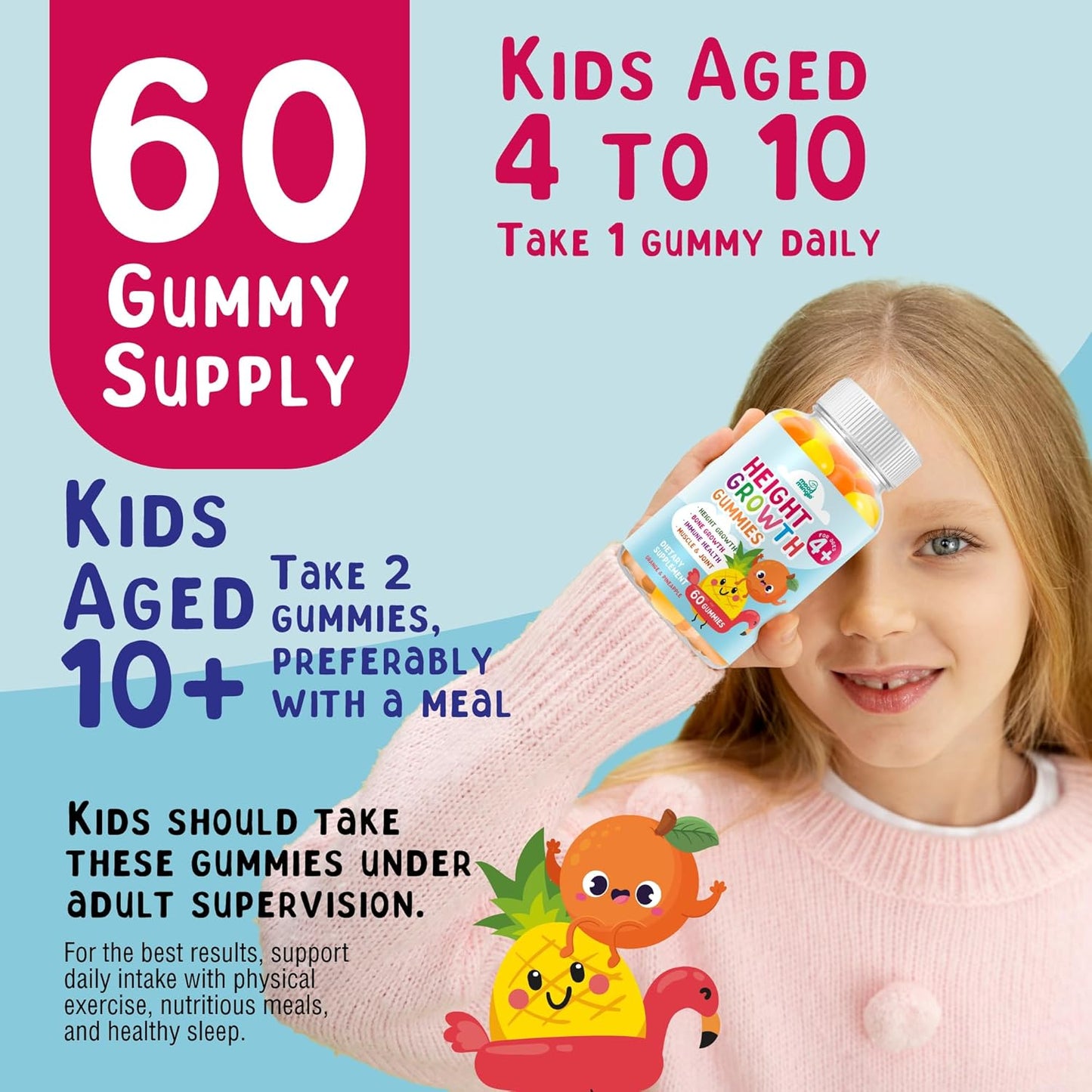 MoodMingle Height Growth Gummies