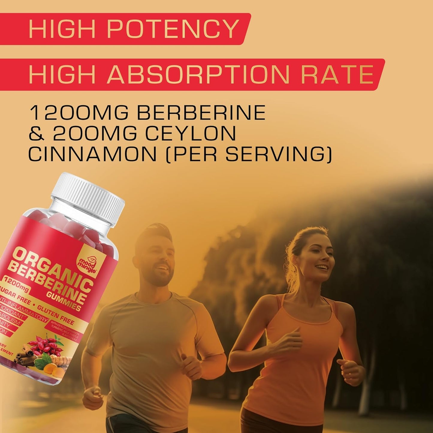MoodMingle Berberine Gummies
