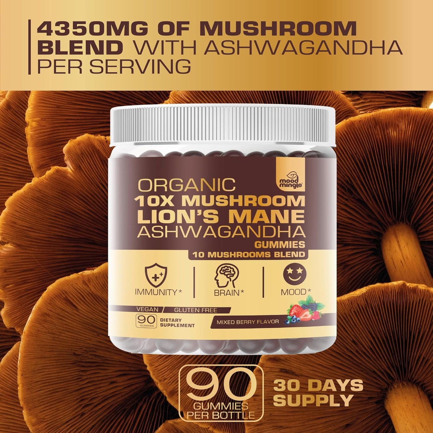 MoodMingle Mushroom Gummies