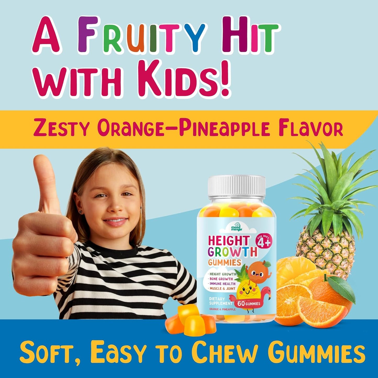 MoodMingle Height Growth Gummies