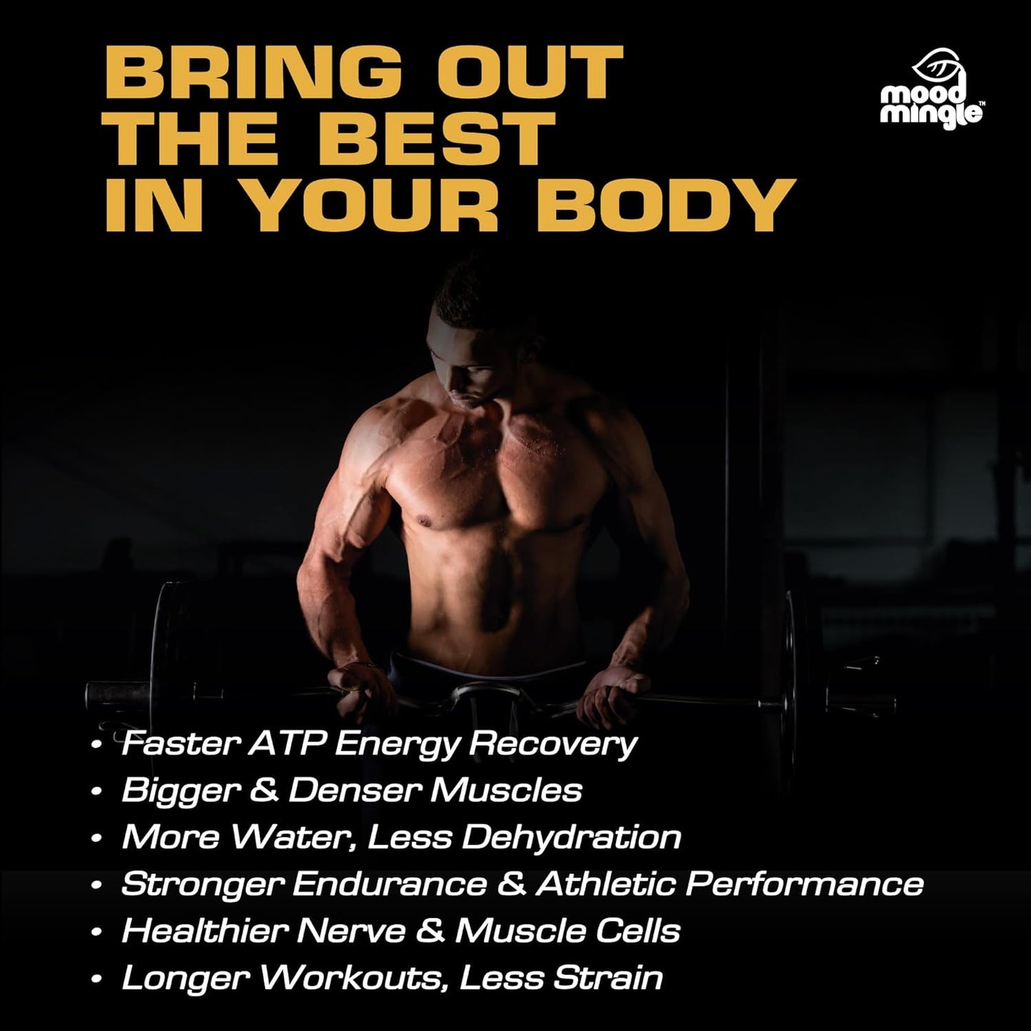 MoodMingle Creatine Monohydrate Gummies