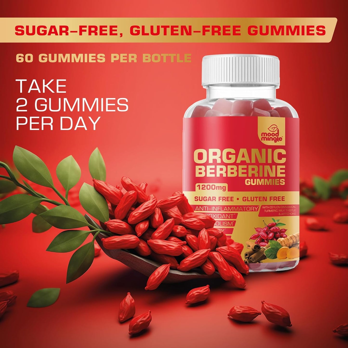 MoodMingle Berberine Gummies