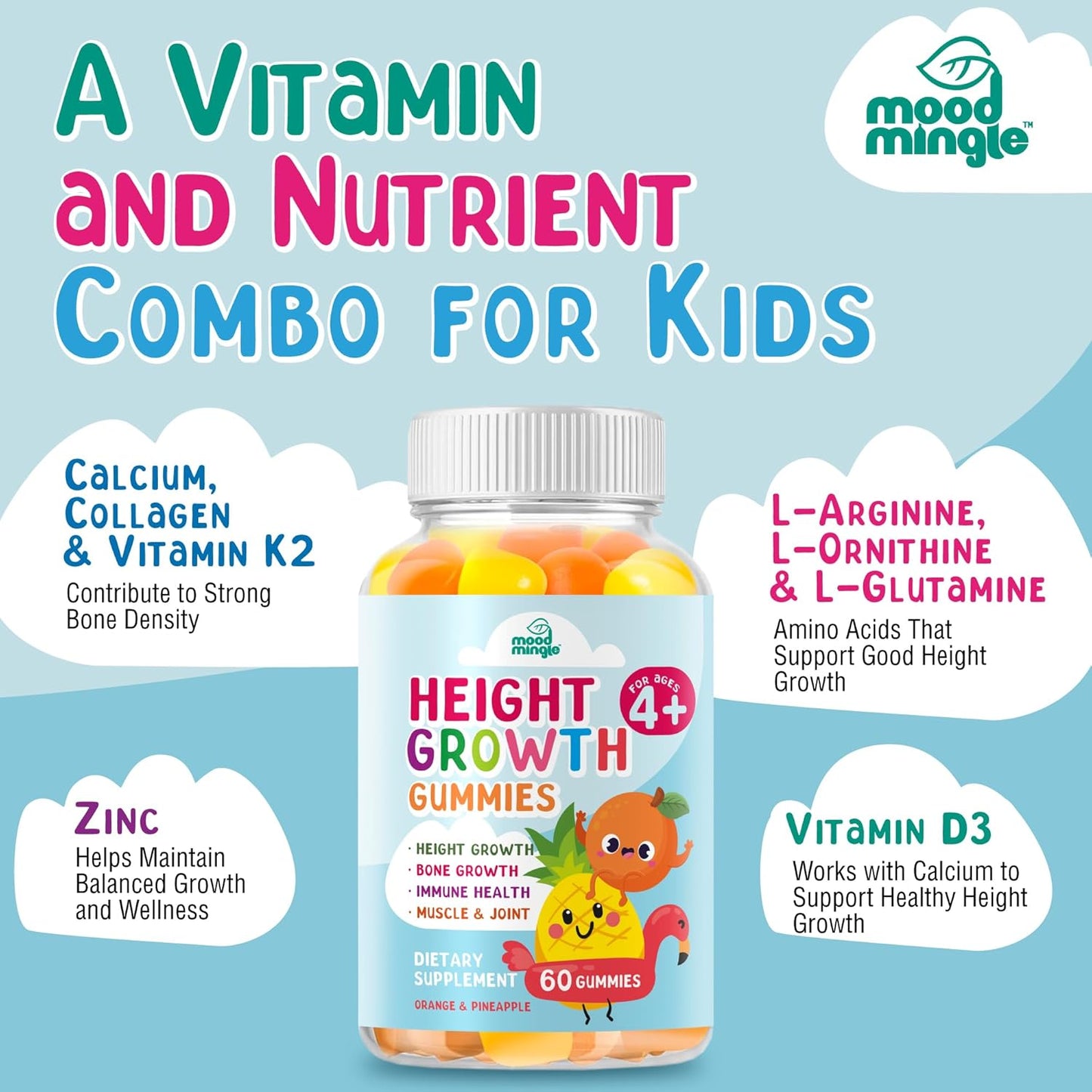 MoodMingle Height Growth Gummies