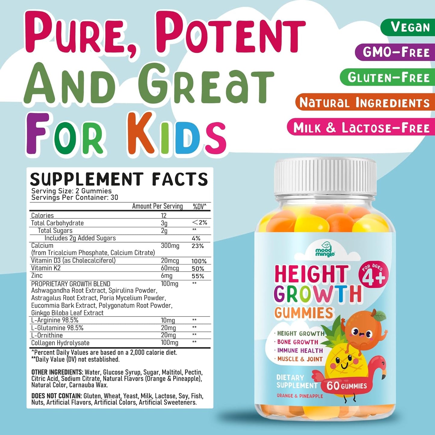 MoodMingle Height Growth Gummies