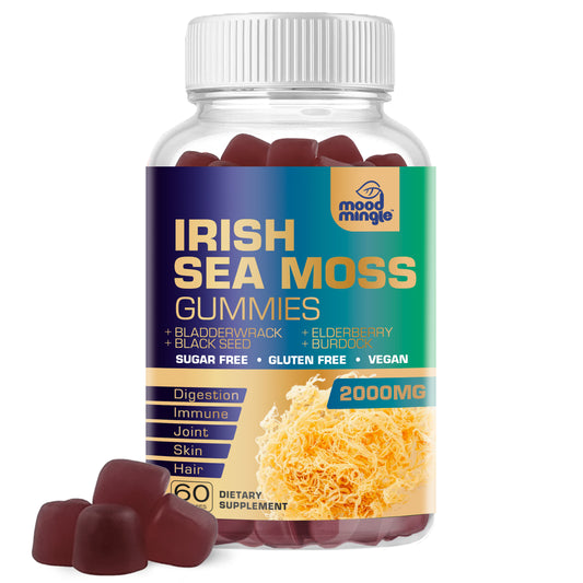 MoodMingle Irish Sea Moss Gummies